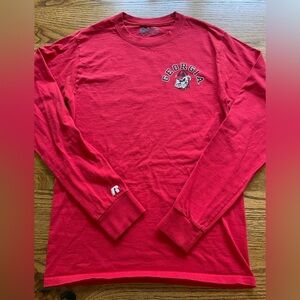 Russell Georgia long sleeve t-shirt- men’s small (34/36)